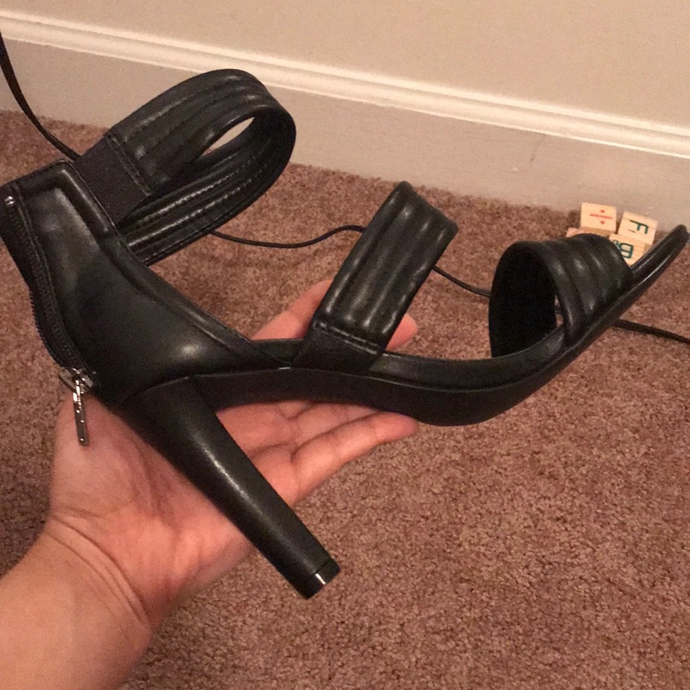 Calvin Klein black high heels